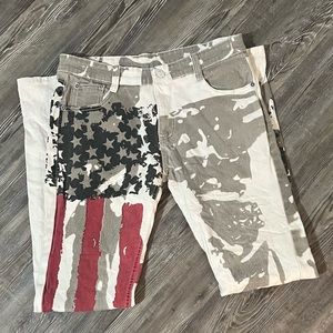 Men’s American flag jeans size 31